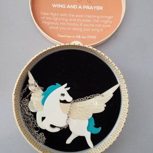 Erstwilder Wing and a Prayer Necklace